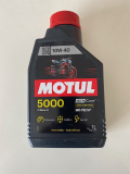 Motul 5000 Teilsynthetisches 4-Takt-Motoren�l 10W40 1 Liter Gebinde 104054.